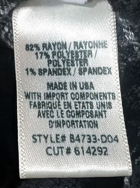 Bella Dahl | Clean Front Hipster Shirt In Black & White Plaid - Picture 7 of 10